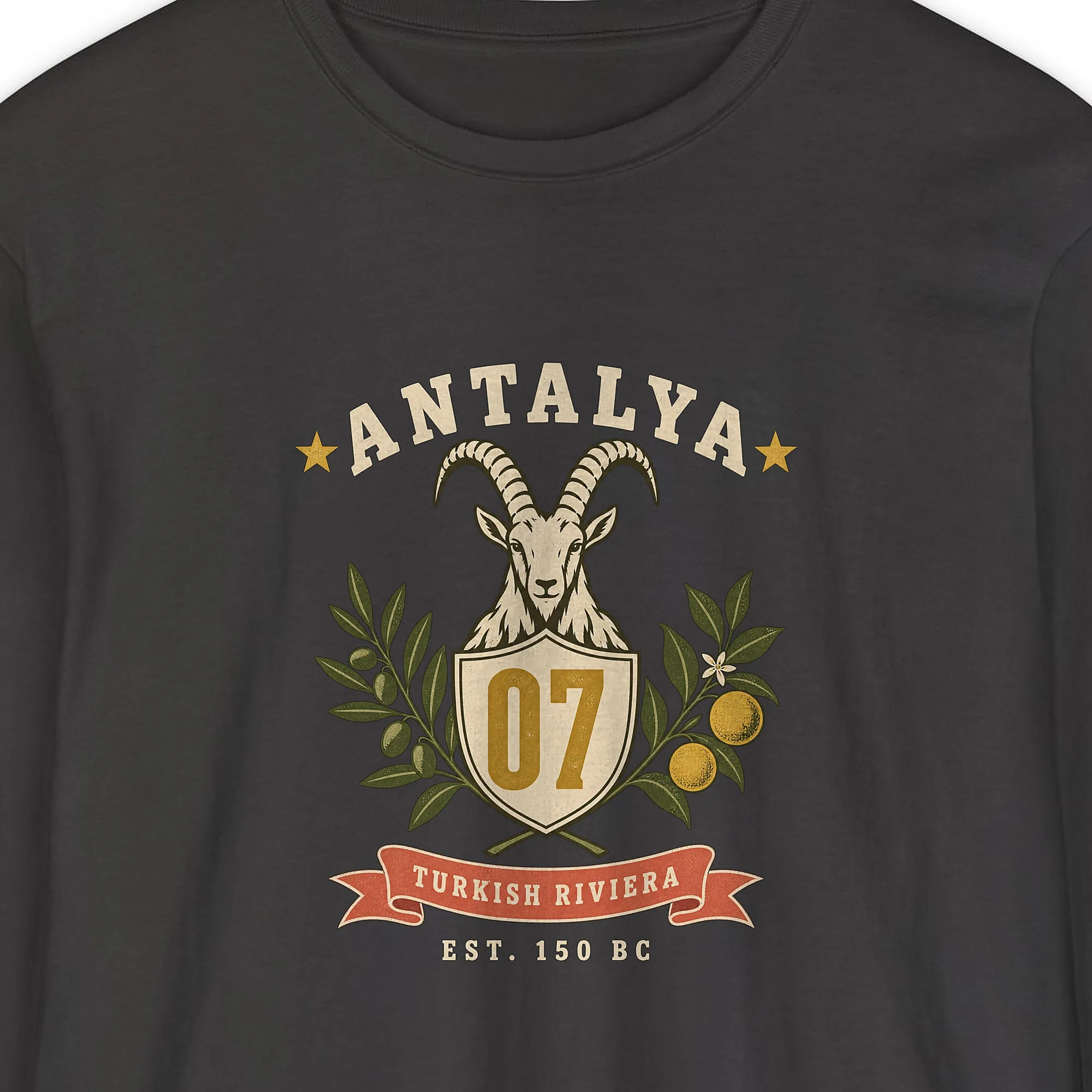 Antalya 07 Crest Long Sleeve Tee