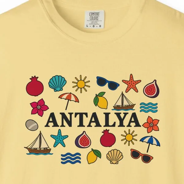 Antalya Beach Scatter Tee