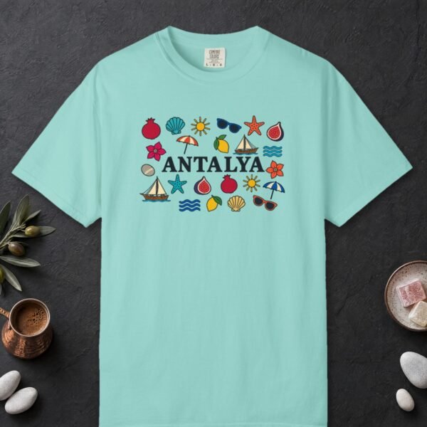 Antalya Beach Scatter Tee