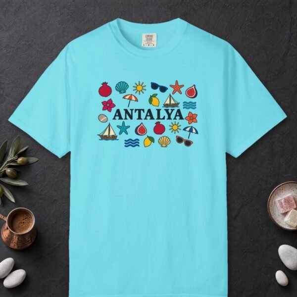 Antalya Beach Scatter Tee