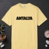 Antalya Black Grotesque Tee