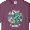 Antalya Blue Circle Night Tee