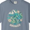 Antalya Blue Circle Night Tee