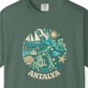 Antalya Blue Circle Night Tee