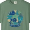 Antalya Blue Circle Tee