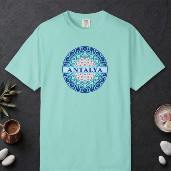 Antalya Blue Medallion Tee