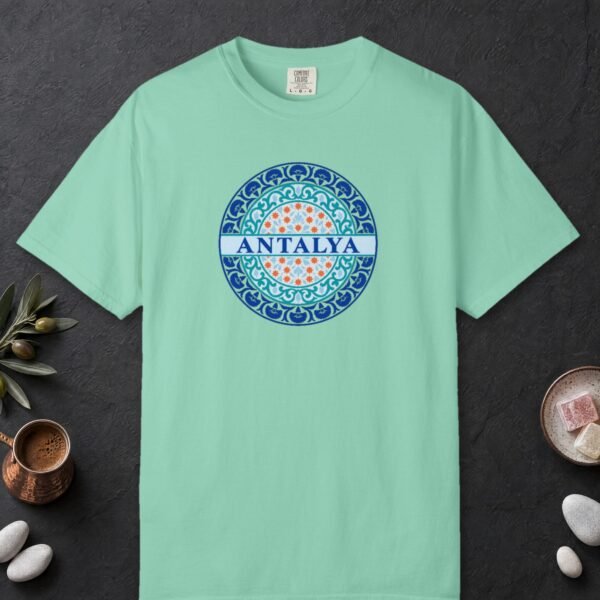 Antalya Blue Medallion Tee