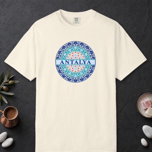 Antalya Blue Medallion Tee