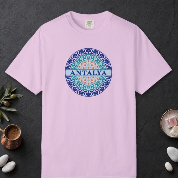 Antalya Blue Medallion Tee