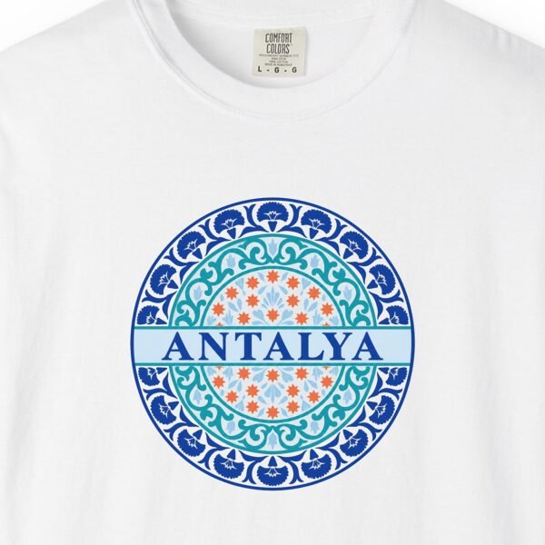Antalya Blue Medallion Tee