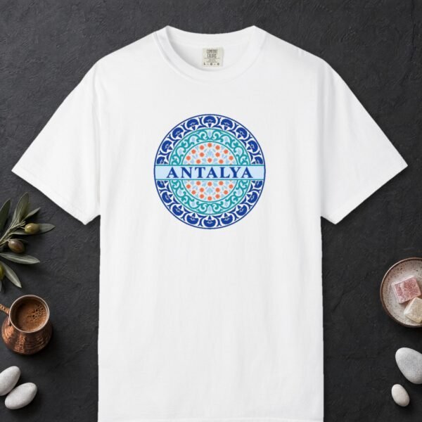 Antalya Blue Medallion Tee