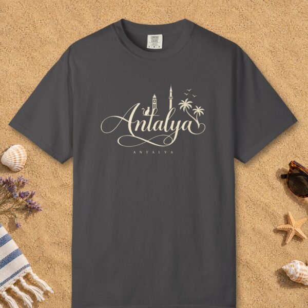 Antalya Calligraphy Skyline Tee