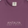 Antalya Coordinates Night Tee