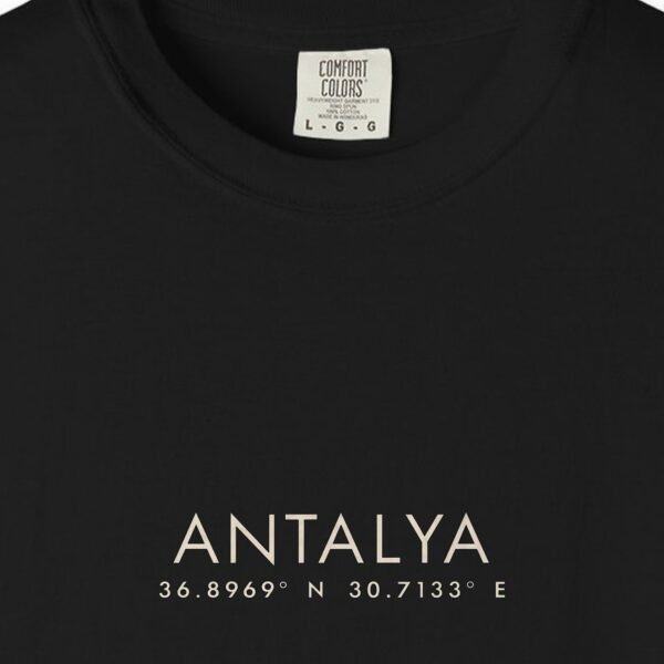 Antalya Coordinates Night Tee