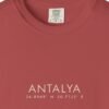 Antalya Coordinates Night Tee