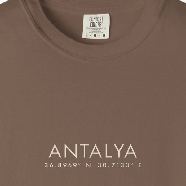 Antalya Coordinates Night Tee