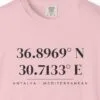 Antalya Coordinates Tee