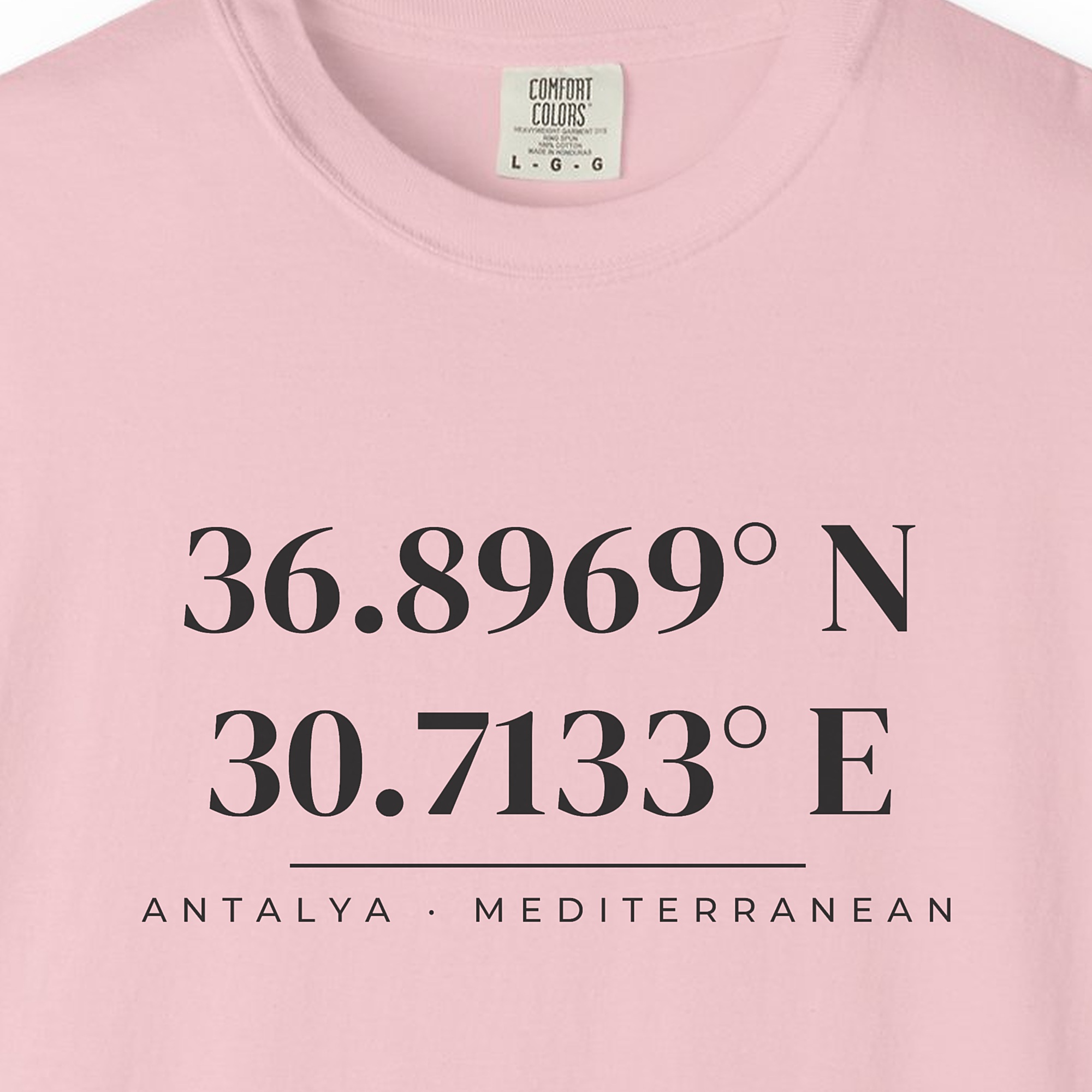 Antalya Coordinates Tee