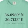 Antalya Coordinates Tee