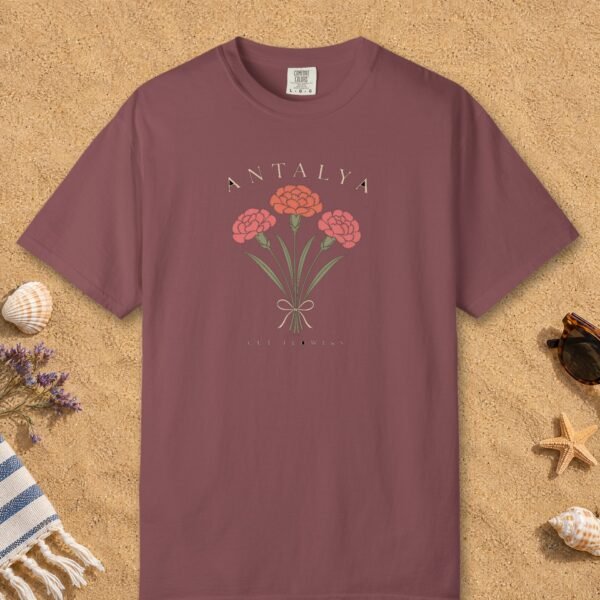 Antalya Cut Flowers Night Tee