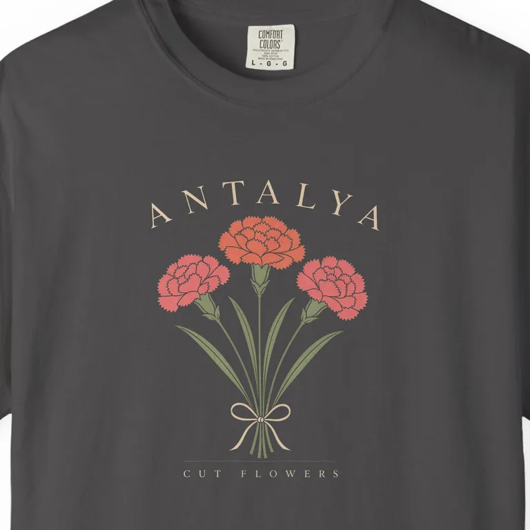 Antalya Cut Flowers Night Tee