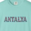 Antalya Floral Lettering Tee