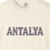 Antalya Floral Lettering Tee