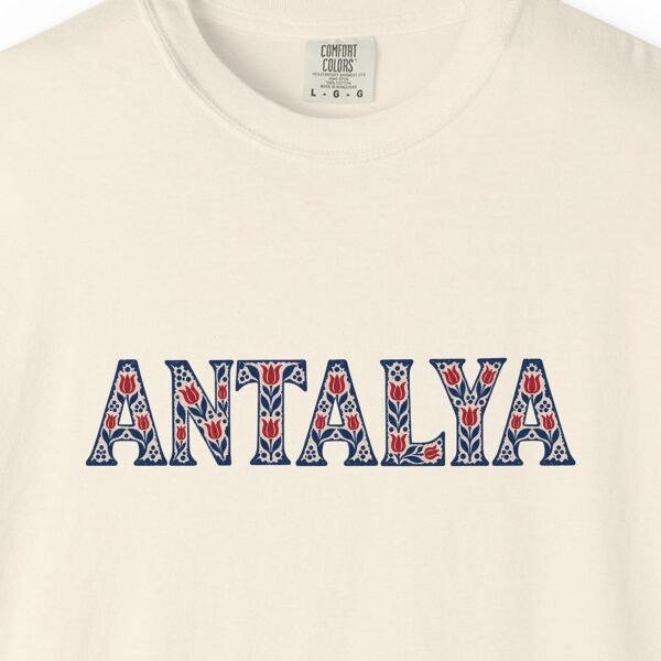 Antalya Floral Lettering Tee