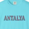 Antalya Floral Lettering Tee