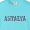 Antalya Floral Lettering Tee