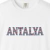 Antalya Floral Lettering Tee