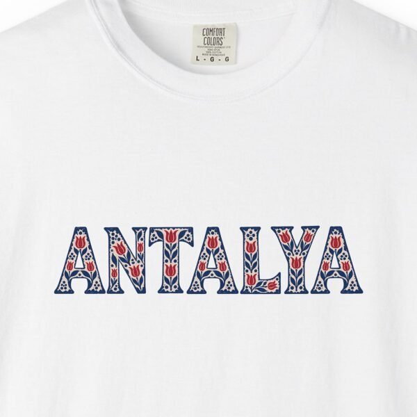 Antalya Floral Lettering Tee