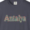 Antalya Flower Script Night Tee