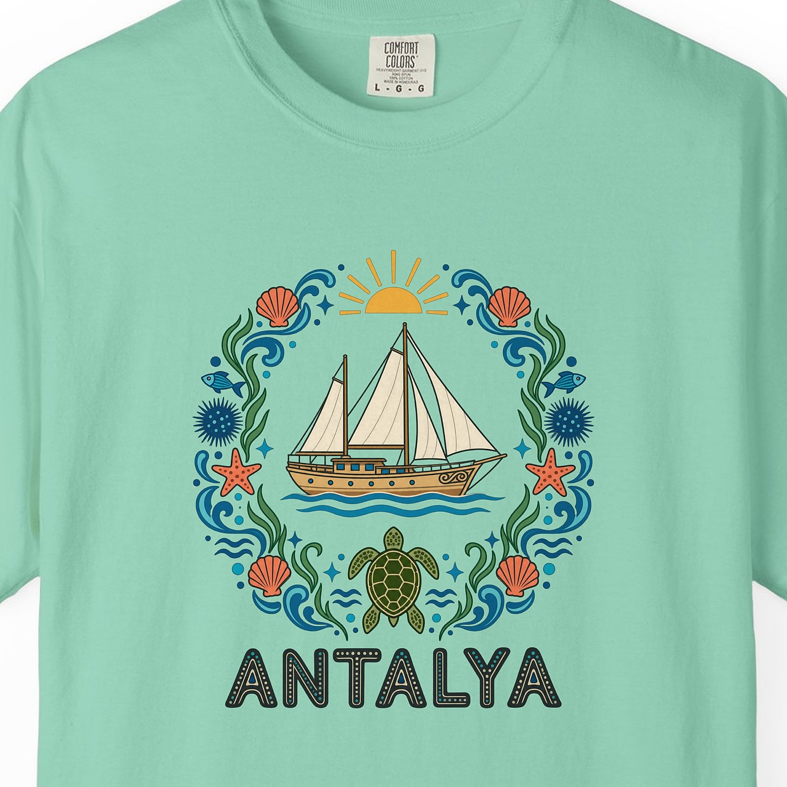 Antalya Iznik Medallion Tee