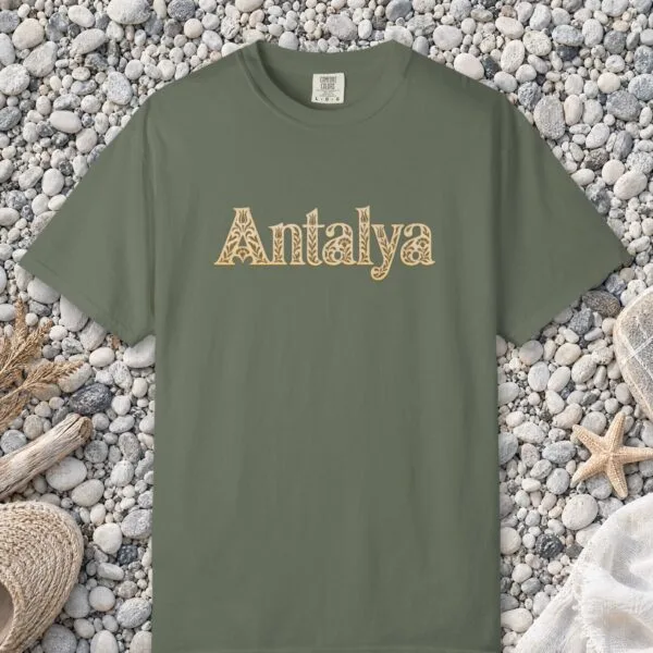 Antalya Gilded Letters Tee