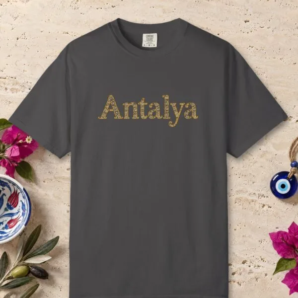 Antalya Gold Filigree Tee