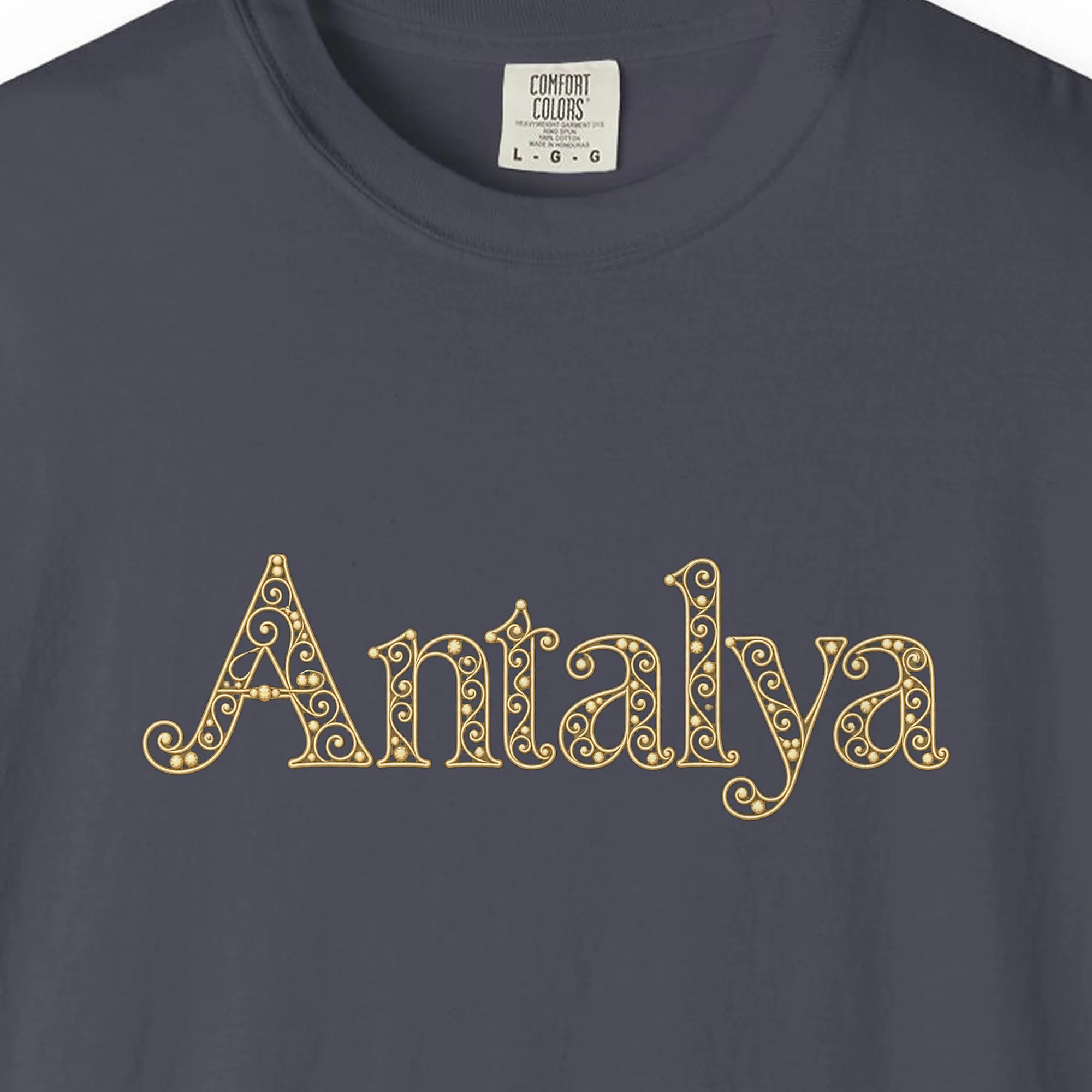 Antalya Gold Lace Tee
