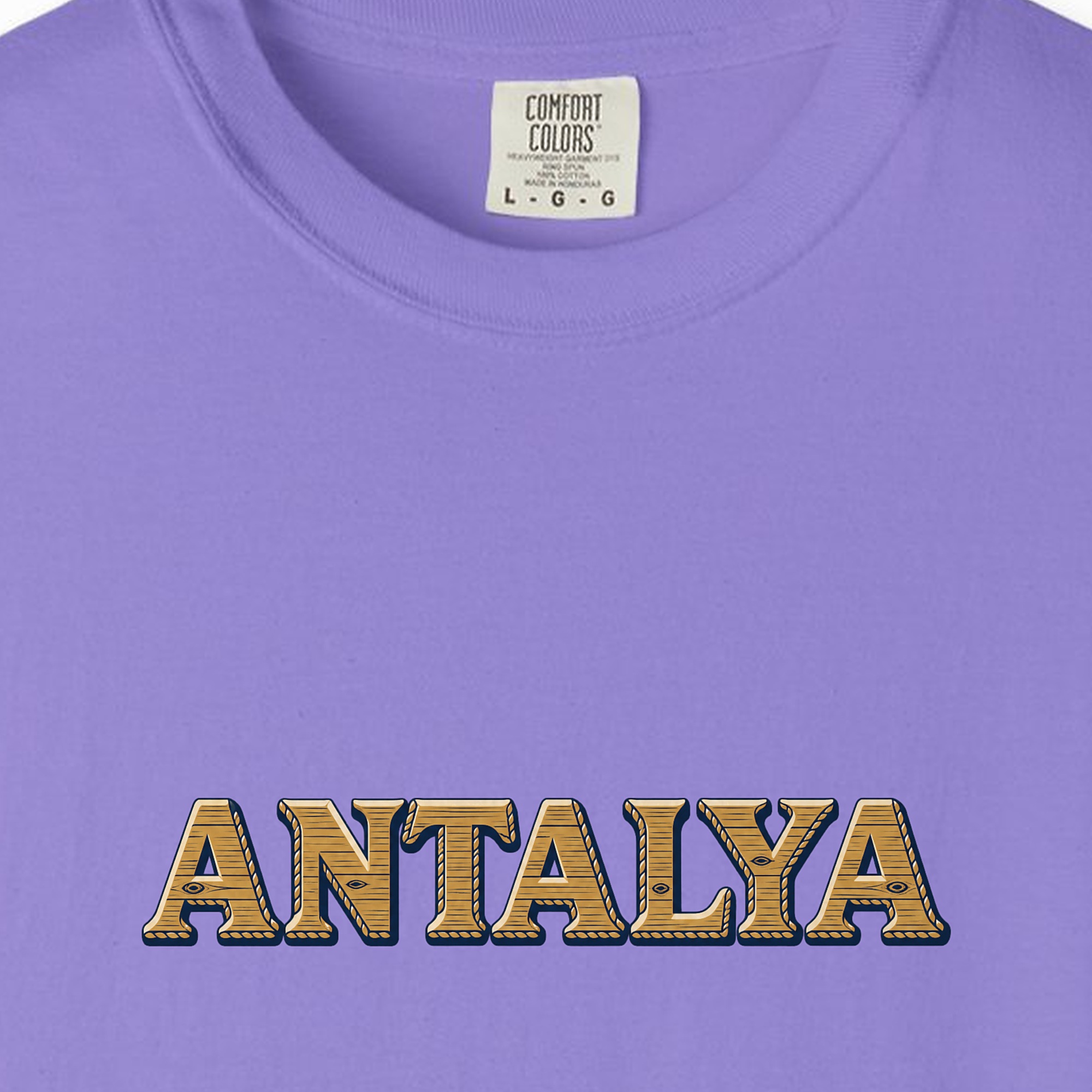 Antalya Gold Ornament Night Tee
