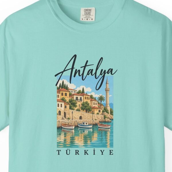 Antalya Harbor Script Day Tee
