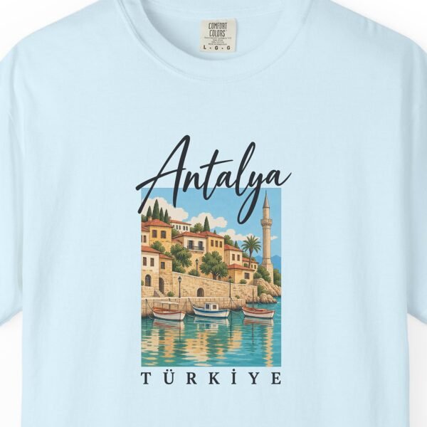 Antalya Harbor Script Day Tee
