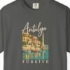 Antalya Harbor Script Tee