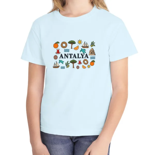 Antalya Icon Collage Kids Tee