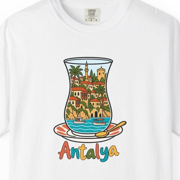 Antalya in a Tea Glass Tee