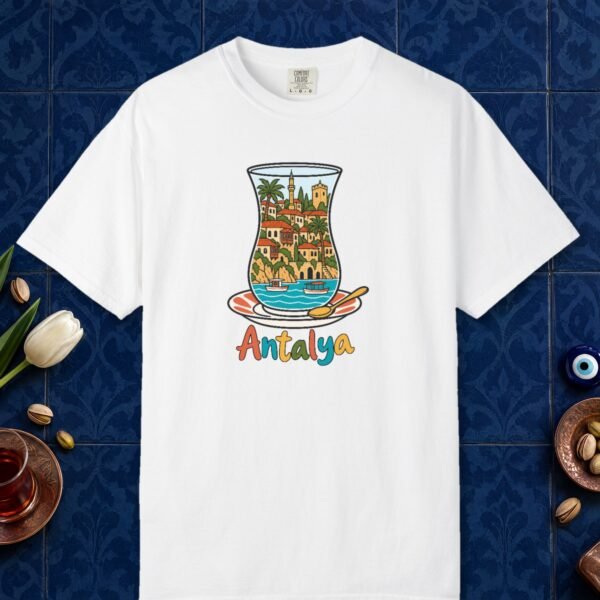Antalya in a Tea Glass Tee