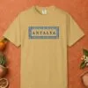 antalya-iznik-frame-tee-mustard-front Antalya Iznik Frame Tee