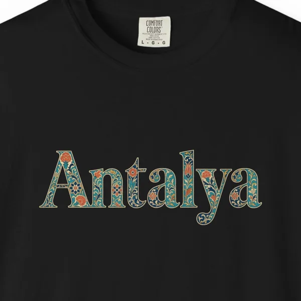 antalya-iznik-letters-tee-black-chest Antalya Iznik Letters Tee