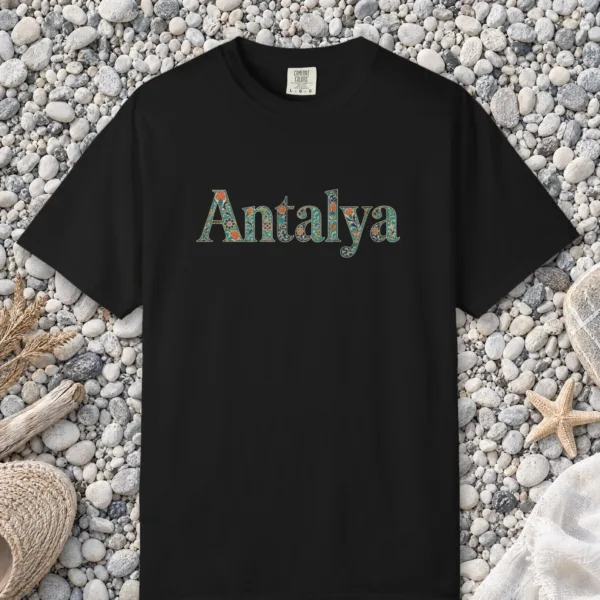 antalya-iznik-letters-tee-black-front Antalya Iznik Letters Tee