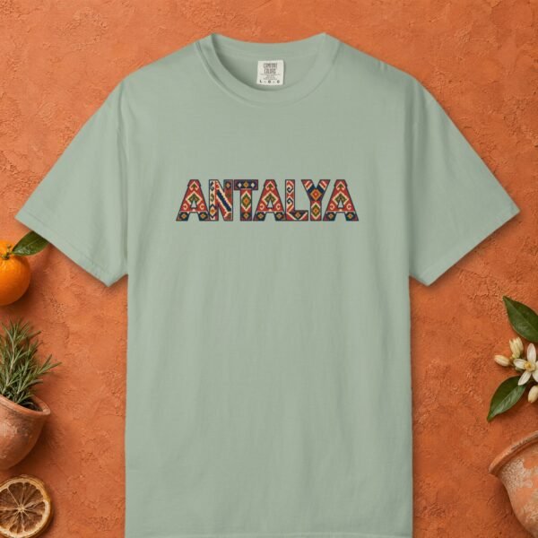 antalya-kilim-weave-letters-tee-bay-front Antalya Kilim Weave Letters Tee