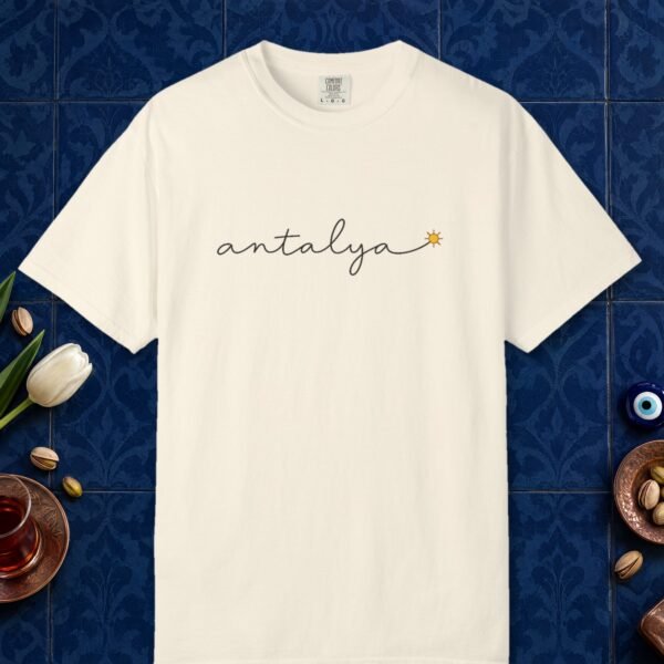 Antalya Little Sun Script Tee