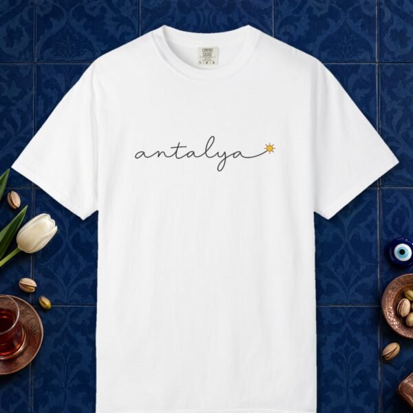 Antalya Little Sun Script Tee